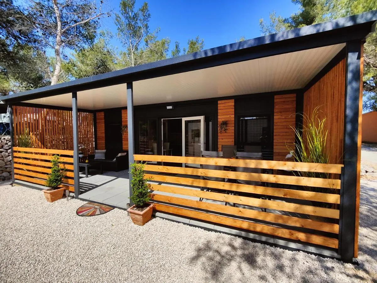 Aria Mobile Home, Oaza Mira 5 Star Camping, Dalmatia Drage Kroatië