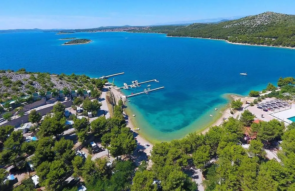 Aria Mobile Home, Oaza Mira 5 Star Camping, Dalmatia Drage 0*,  Kroatië